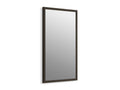 KOHLER K-99664-1WC Jacquard Framed Mirror In Felt Grey