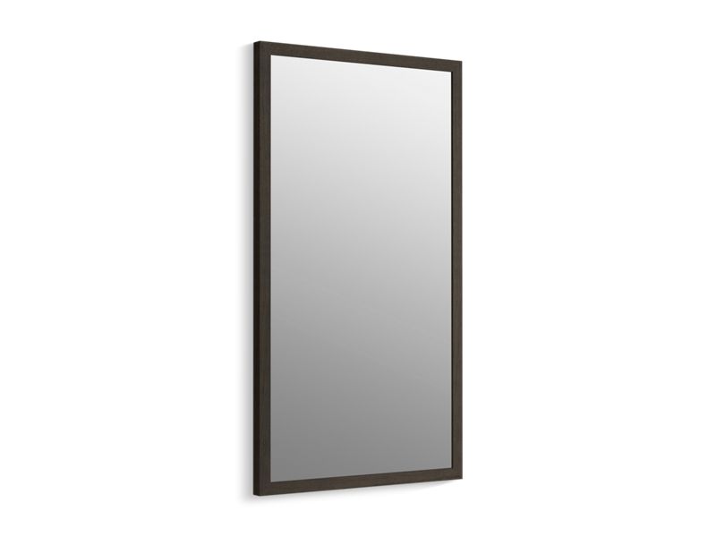 KOHLER K-99664-1WC Felt Grey Jacquard Framed mirror