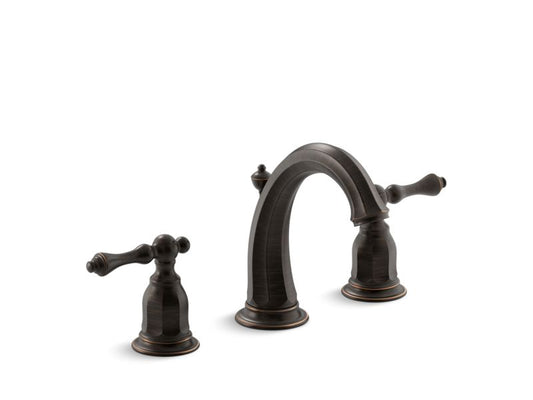 KOHLER K-13491-4-2BZ Oil-Rubbed Bronze Kelston Widespread bathroom sink faucet