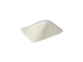 KOHLER K-6657-4U-96 River Falls 25" x 22' x 14-15/16" undermount utility sink with 4 faucet holes