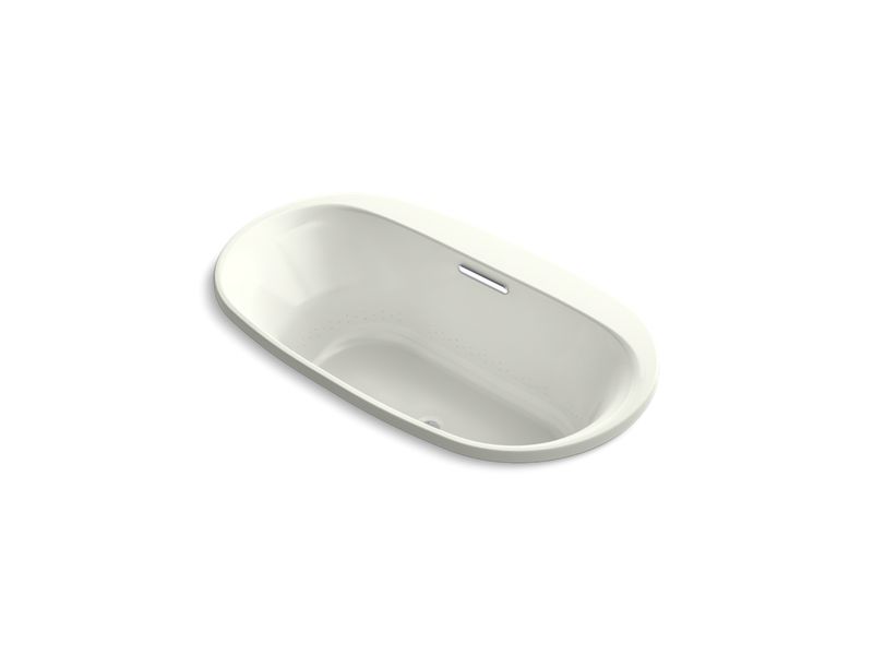 KOHLER K-5716-GHVB-NY Underscore 65-1/2" X 35-3/4" Drop-In Vibracoustic Bath With Heated Bubblemassage In Dune