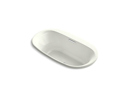 KOHLER K-5716-GHVB-NY Underscore 65-1/2" X 35-3/4" Drop-In Vibracoustic Bath With Heated Bubblemassage In Dune