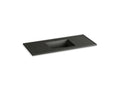 KOHLER K-2783-1-G88 Thunder Grey Impressions Ceramic/Impressions 49" Vitreous china vanity top with integrated rectangular sink