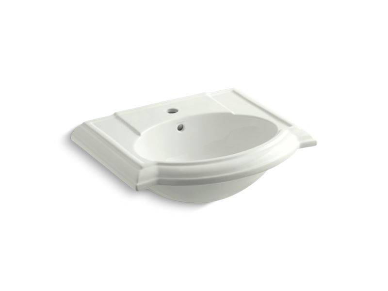 KOHLER K-2287-1-NY Devonshire Bathroom sink with single faucet hole