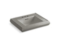 KOHLER K-2239-4-K4 Memoirs pedestal/console table bathroom sink basin with 4" centerset faucet holes