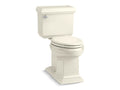KOHLER K-6999-96 Memoirs Classic Two-Piece Elongated Toilet With Concealed Trapway, 1.28 Gpf In Biscuit