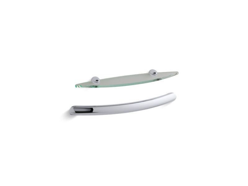 KOHLER K-9459-CP Sonata Accessory kit (grab bar and shelf kit)