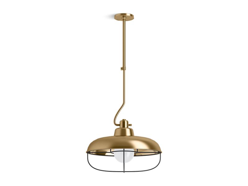 KOHLER K-23664-PE01-BGL Modern Farm 18" Pendant In Moderne Brushed Gold