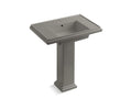 KOHLER K-2845-1-K4 Tresham 30" pedestal bathroom sink with single faucet hole