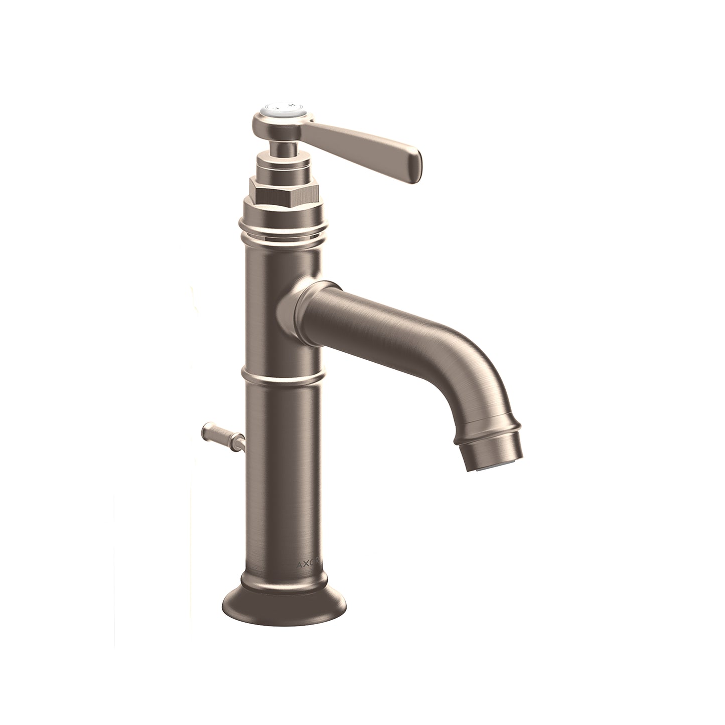 AXOR 16515821 Brushed Nickel Montreux Classic Single Hole Bathroom Faucet 1.2 GPM