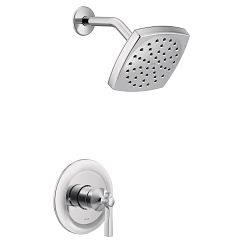 MOEN UTS3912EP Flara Polished Nickel M-Core 3-Series Shower Only In Brushed Nickel