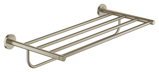 GROHE 40800EN1 Essentials Brushed Nickel 18" Multi Towel Bar