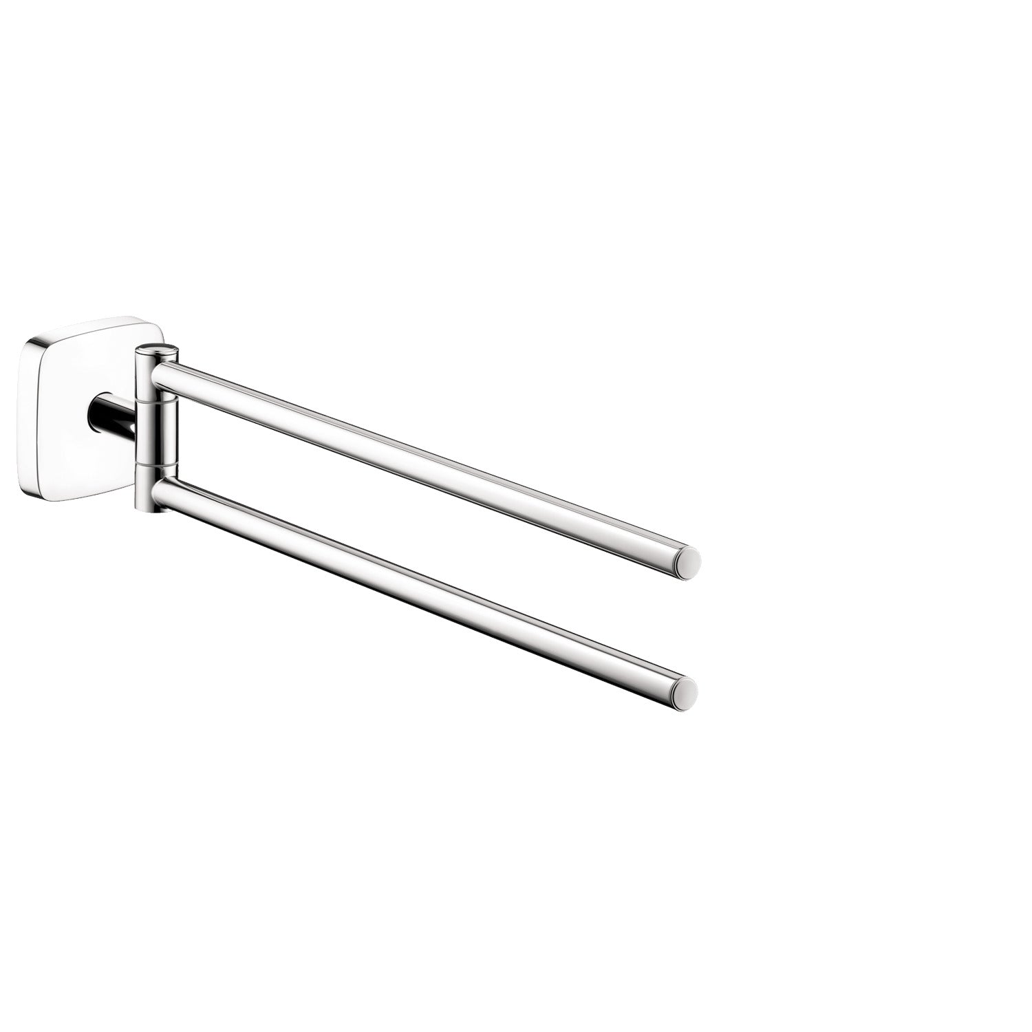 HANSGROHE 41512000 PuraVida Dual Towel Bar in Chrome