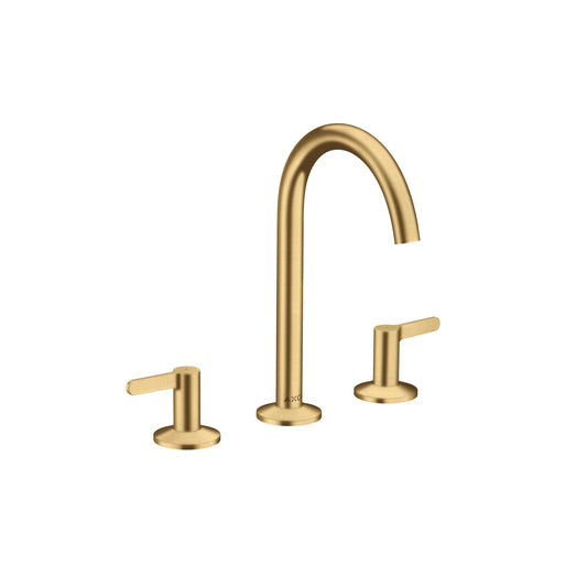 AXOR 48050251 Brushed Gold Optic ONE Modern Widespread Bathroom Faucet 1.2 GPM