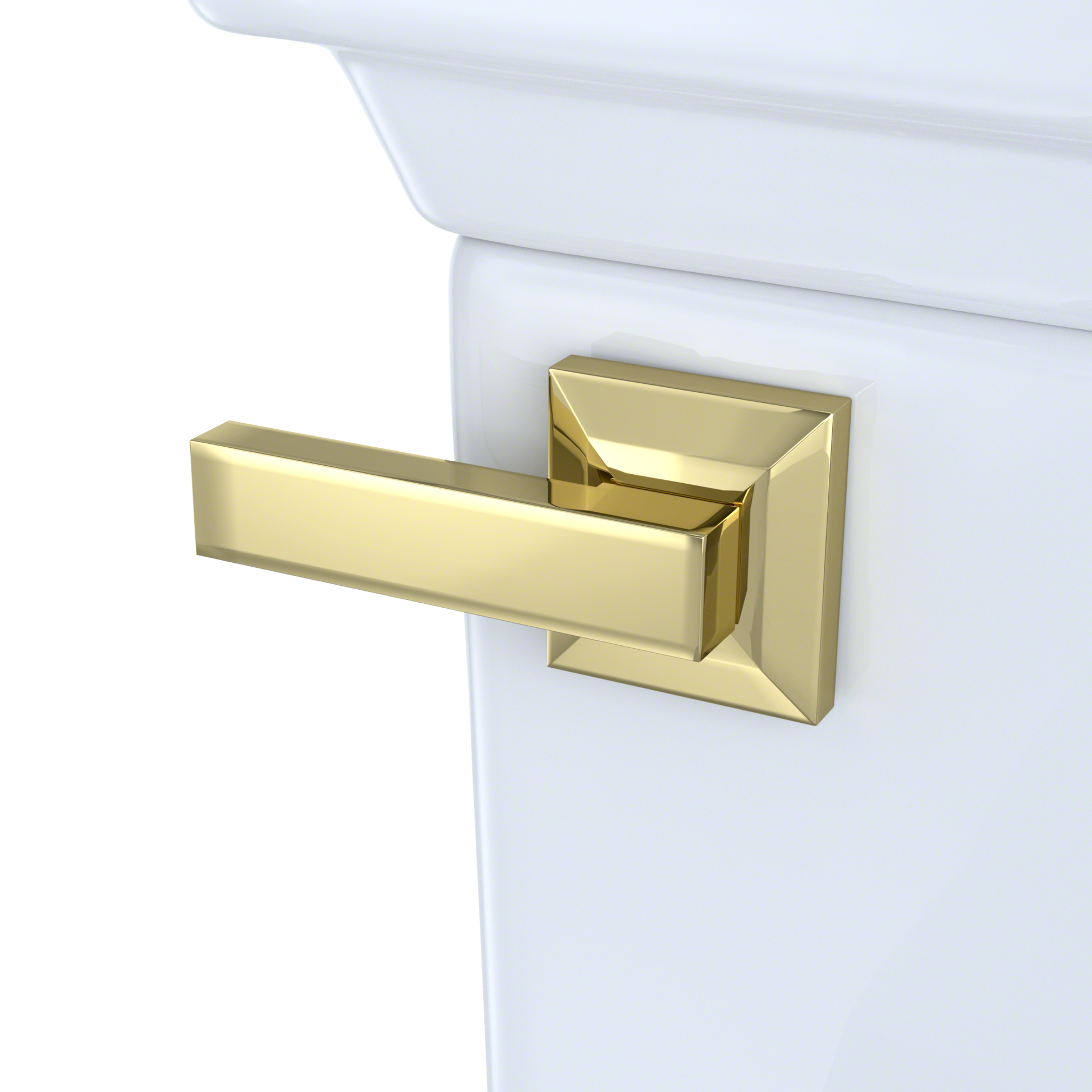 TOTO THU191#PB TRIP LEVER - POLISHED BRASS FOR LLOYD TOILET , Polished Brass