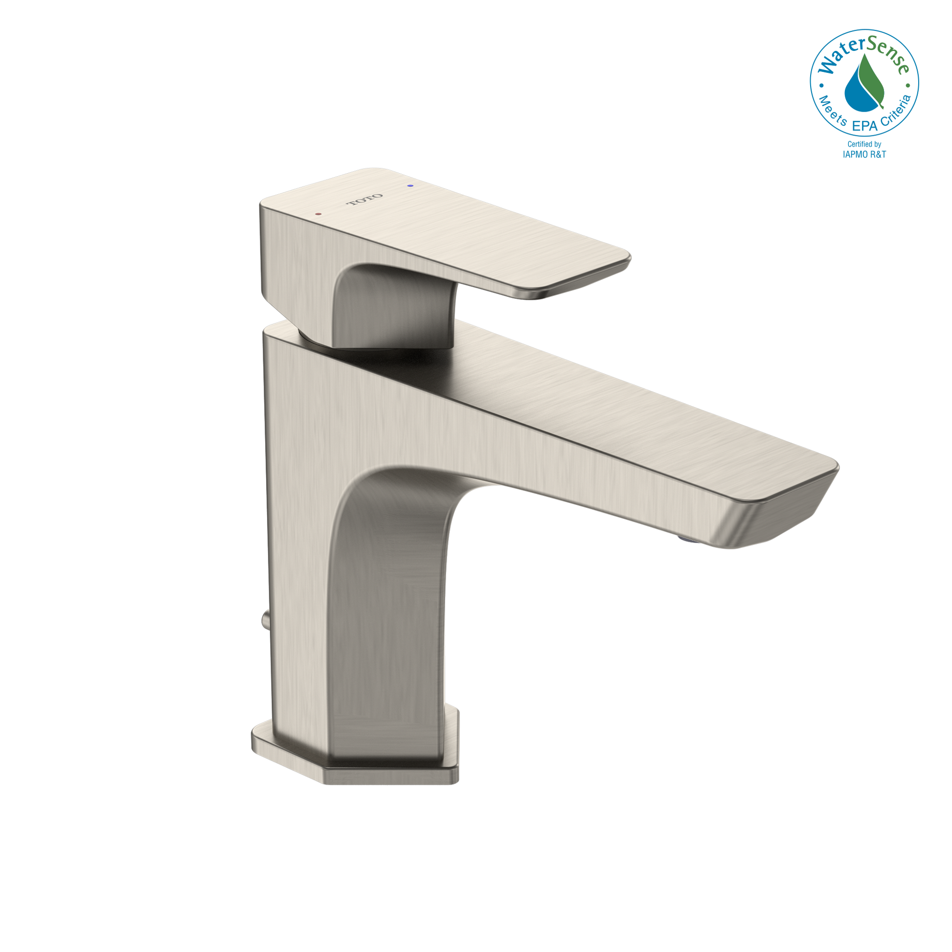 TOTO TLG07301U#BN GE 1.2 GPM Single Handle Bathroom Sink Faucet with COMFORT GLIDE Technology , Brushed Nickel