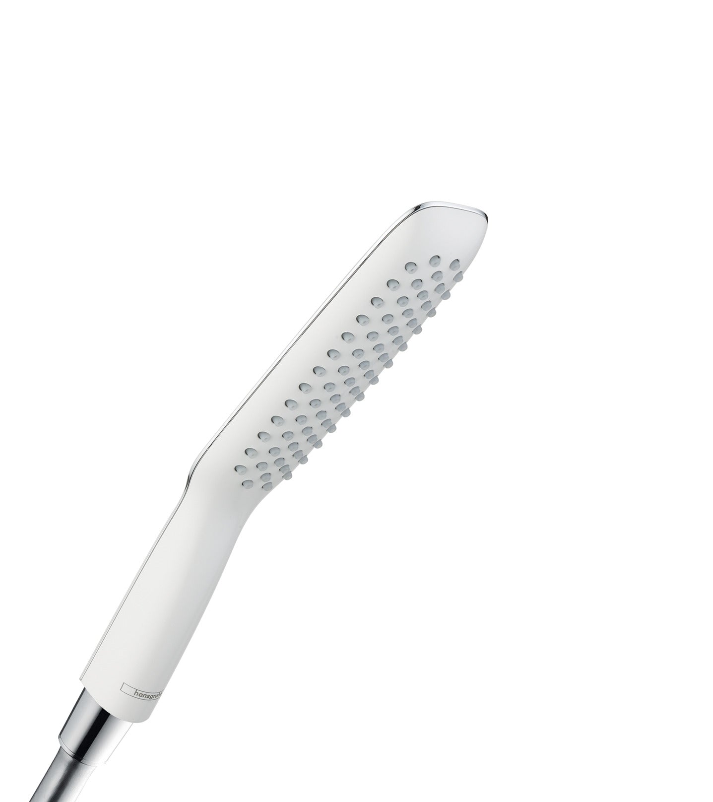 HANSGROHE 28558401 PuraVida Handshower 120 1-Jet, 2.5 GPM in White/Chrome