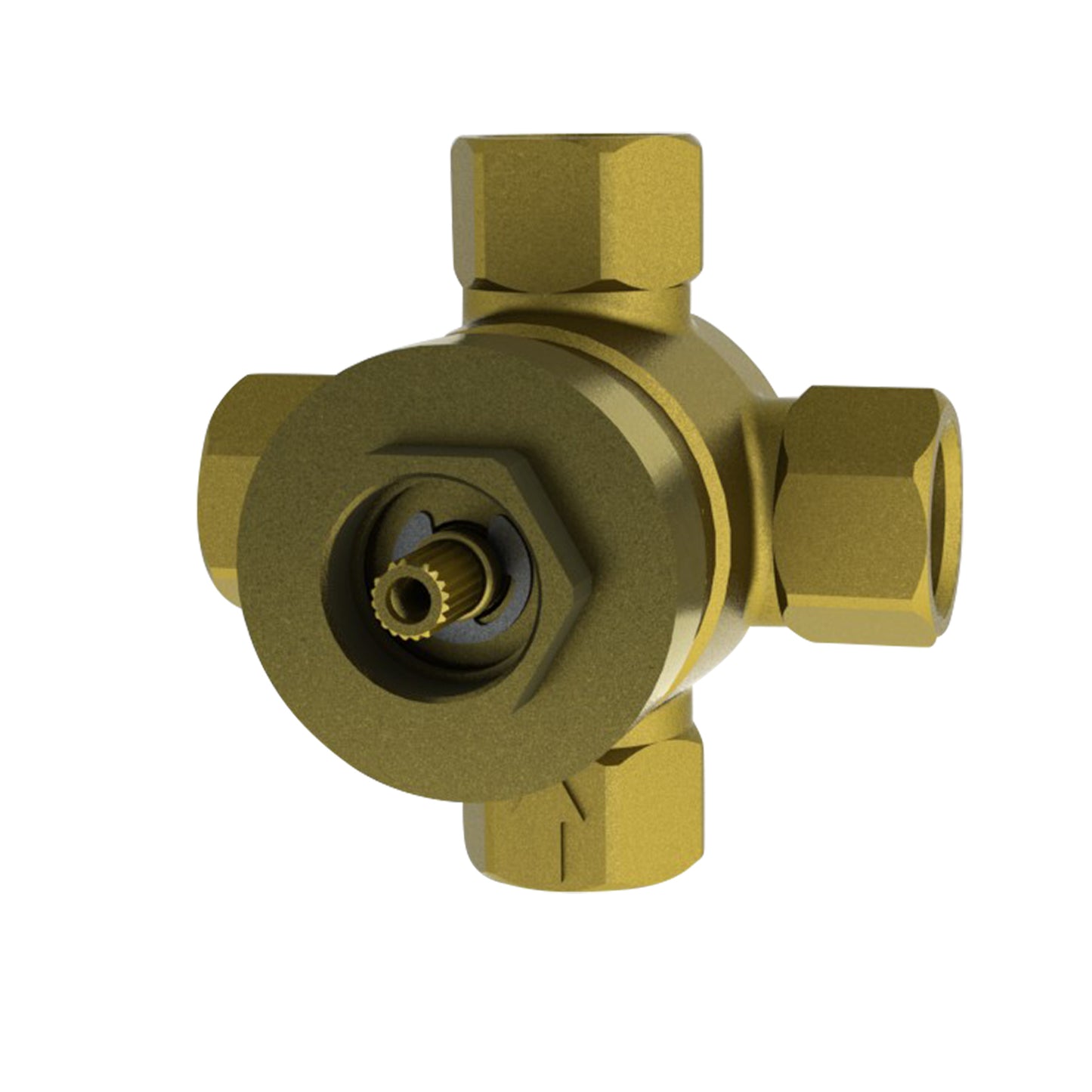 TOTO TSMX Three-Way Diverter Valve with Off - TSMX , Brass