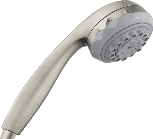 HANSGROHE 28525821 Clubmaster Handshower 3-Jet, 2.5 GPM in Brushed Nickel