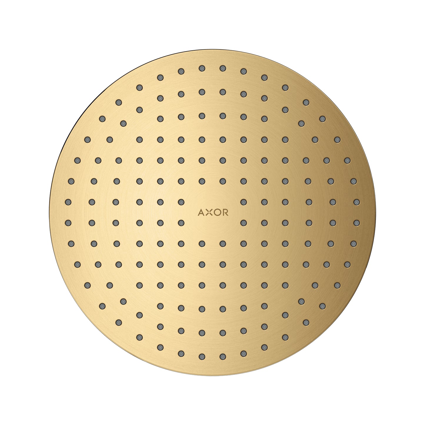 AXOR 35366251 Brushed Gold Optic ShowerSolutions Modern Showerhead 1.75 GPM