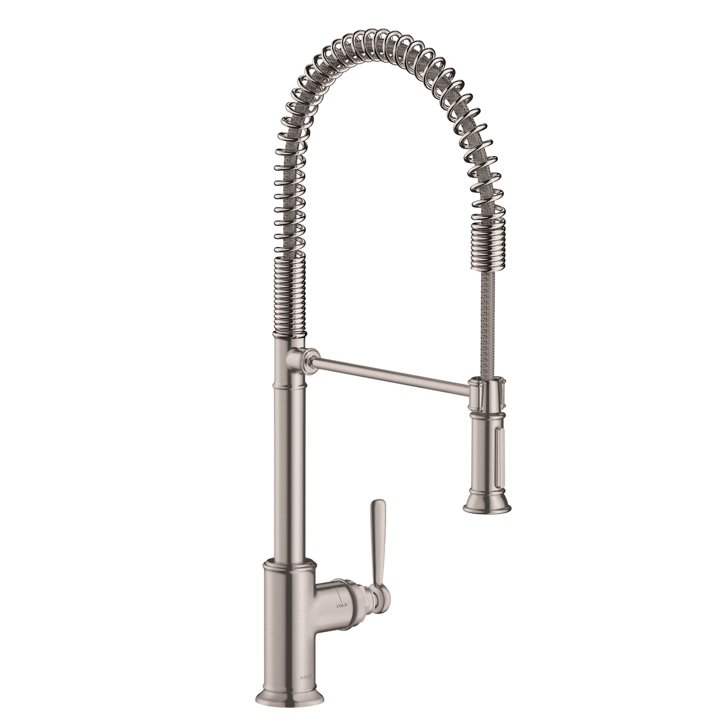 AXOR 16582801 Stainless Steel Optic Montreux Classic Kitchen Faucet 1.75 GPM