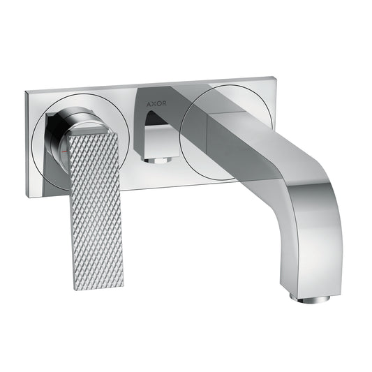 AXOR 39171001 Chrome Citterio Modern Wall Mounted Bathroom Faucet 1.2 GPM