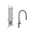 HANSGROHE 72801341 Talis N HighArc Kitchen Faucet, O-Style, 2-Spray Pull-Down, with sBox,1.75 GPM - Brushed Black Chrome