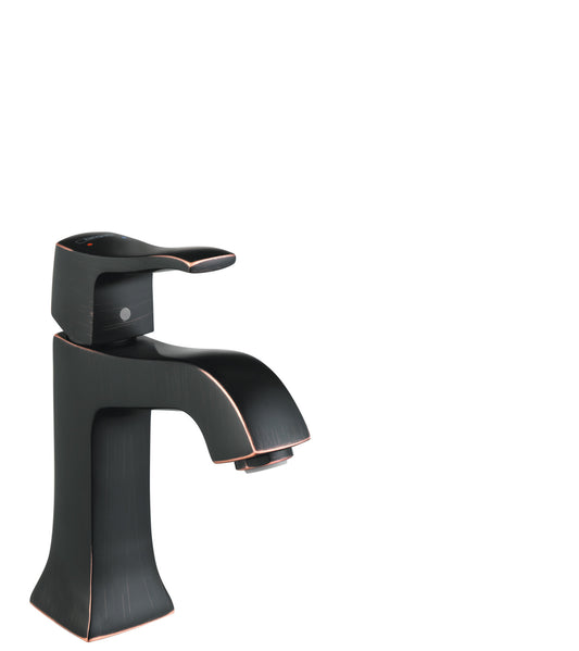 HANSGROHE 31077921 Rubbed Bronze Metris C Classic Single Hole Bathroom Faucet 1.2 GPM