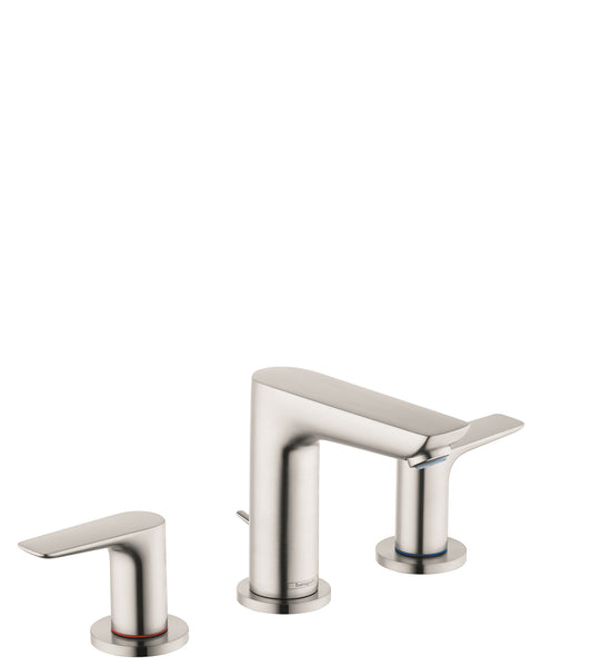 HANSGROHE 71733821 Brushed Nickel Talis E Modern Widespread Bathroom Faucet 1.2 GPM