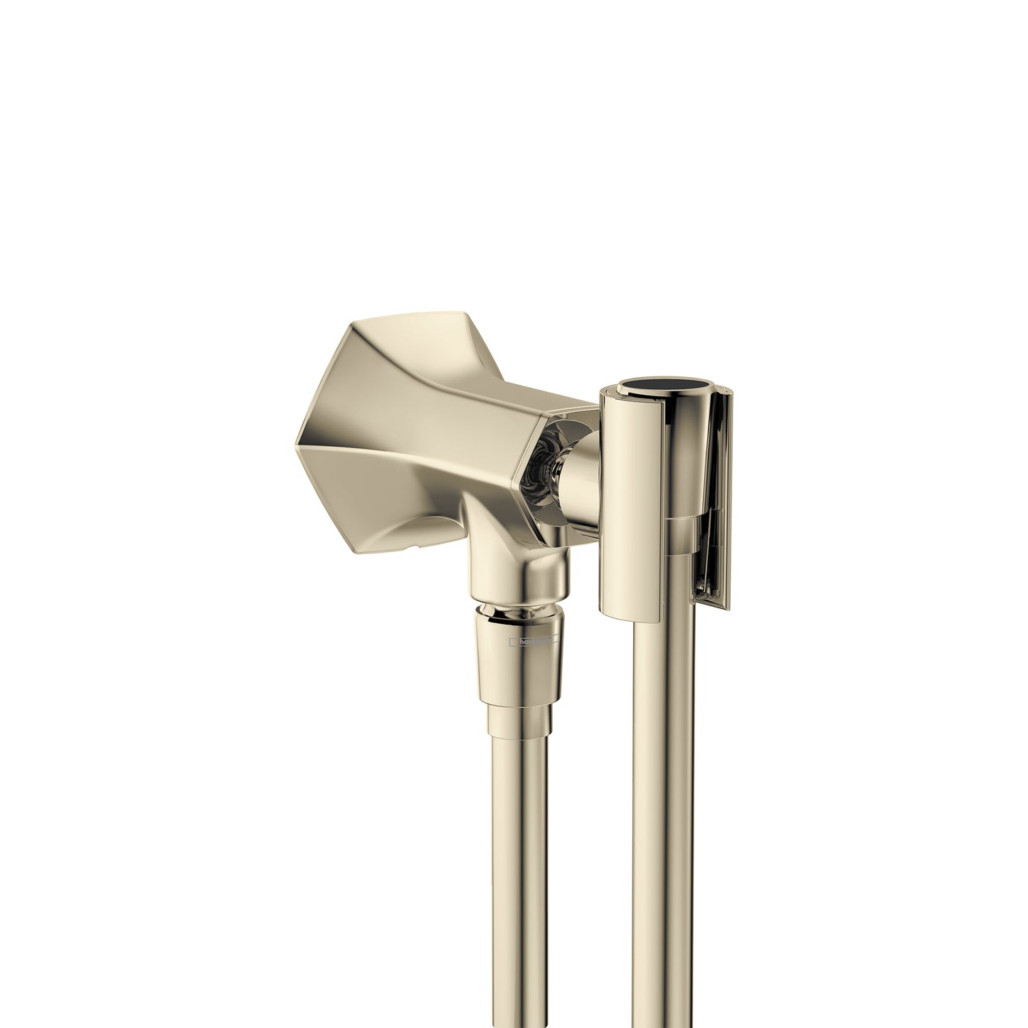 HANSGROHE 04831830 Polished Nickel Locarno Transitional Wall Outlet