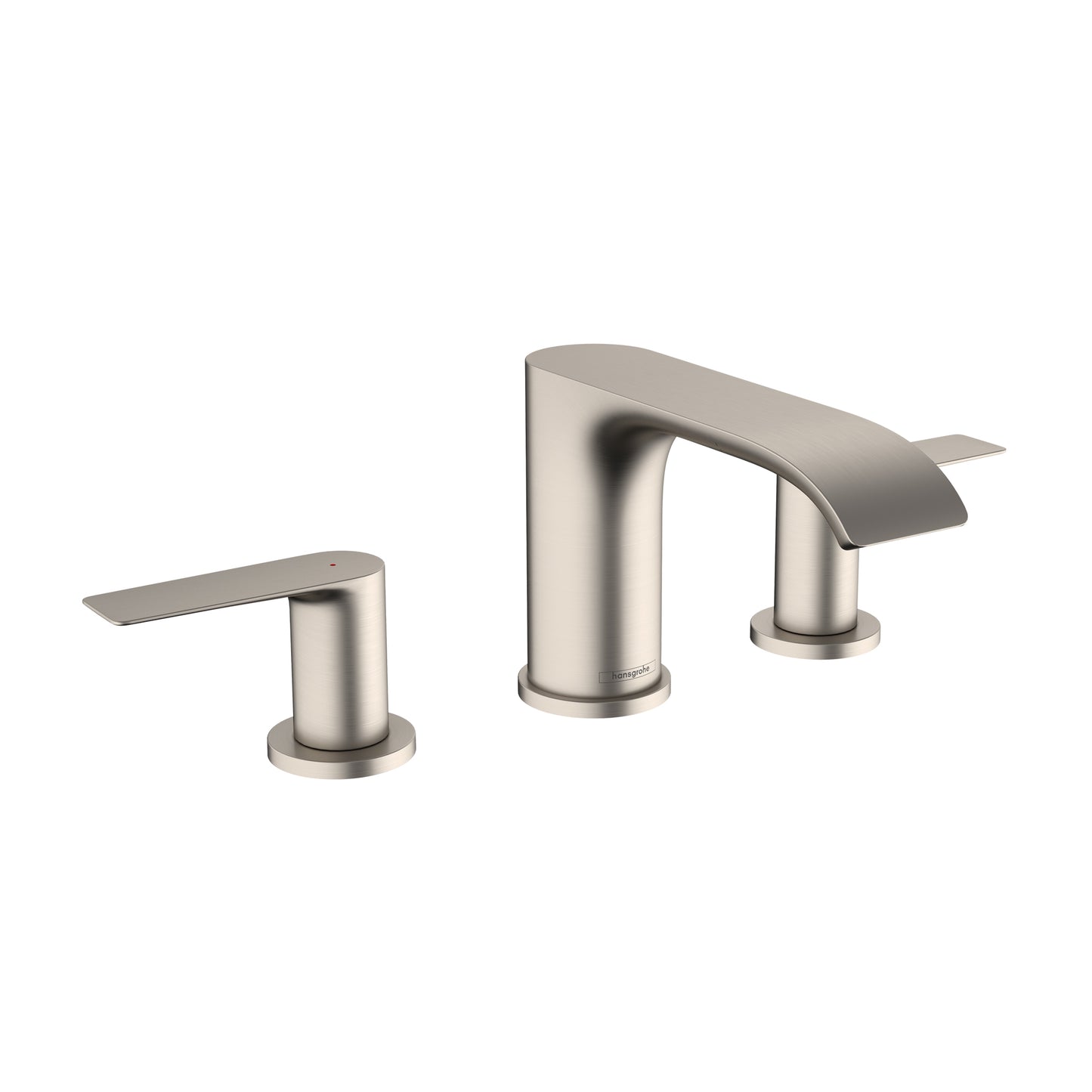 HANSGROHE 75033821 Brushed Nickel Vivenis Modern Widespread Bathroom Faucet 1.2 GPM