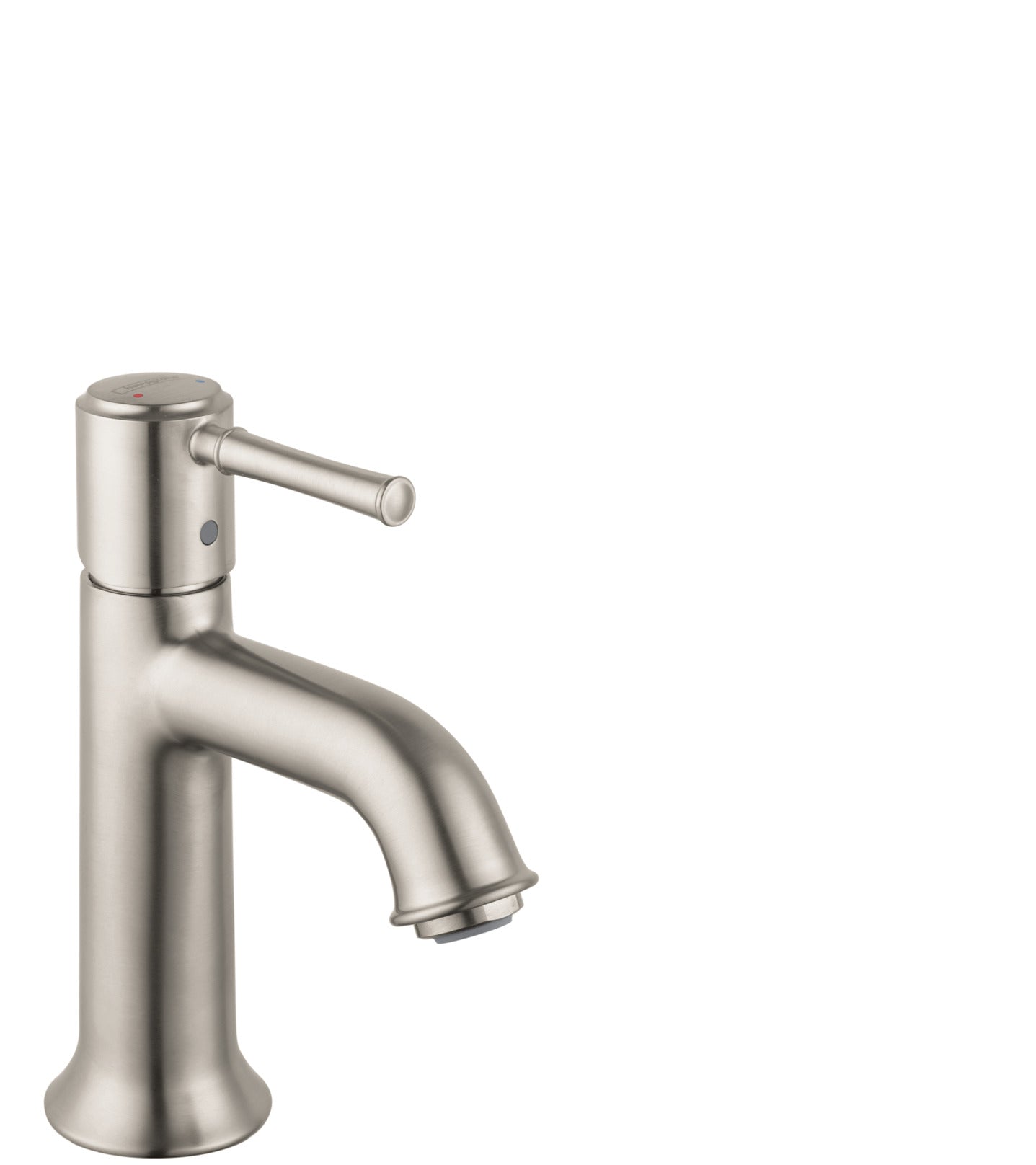 HANSGROHE 14111821 Talis C Single-Hole Faucet 80 with Pop-Up Drain, 1.2 GPM in Brushed Nickel