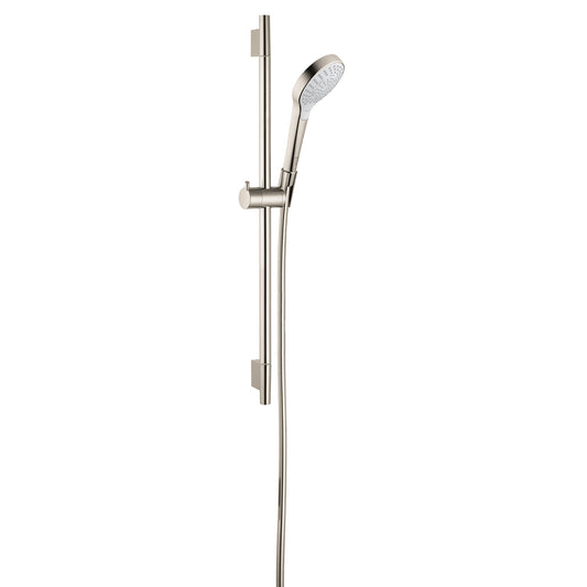 HANSGROHE 04939820 Brushed Nickel Croma Select S Modern Wallbar Set 2.5 GPM