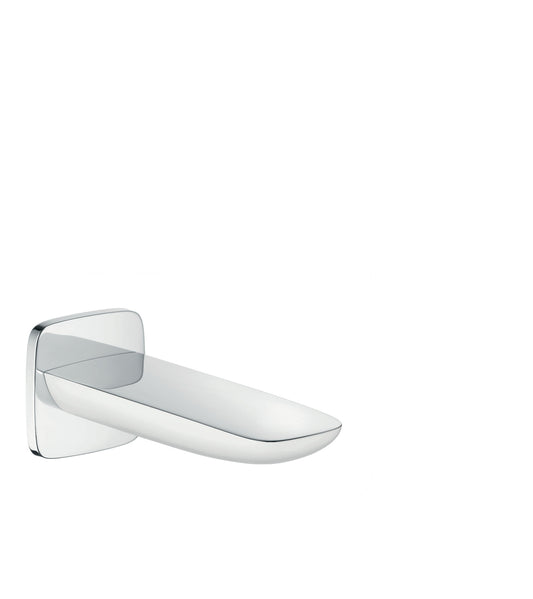 HANSGROHE 15412401 PuraVida Tub Spout in White/Chrome