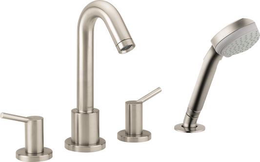 HANSGROHE 32327821 Brushed Nickel Talis S Modern Roman Tub Filler