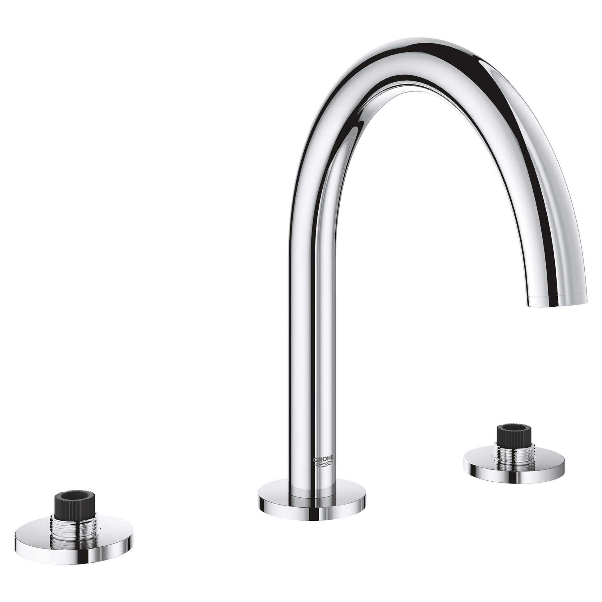 GROHE 25048003 Atrio New Chrome 3-Hole 2-Handle Deck Mount Roman Tub Faucet