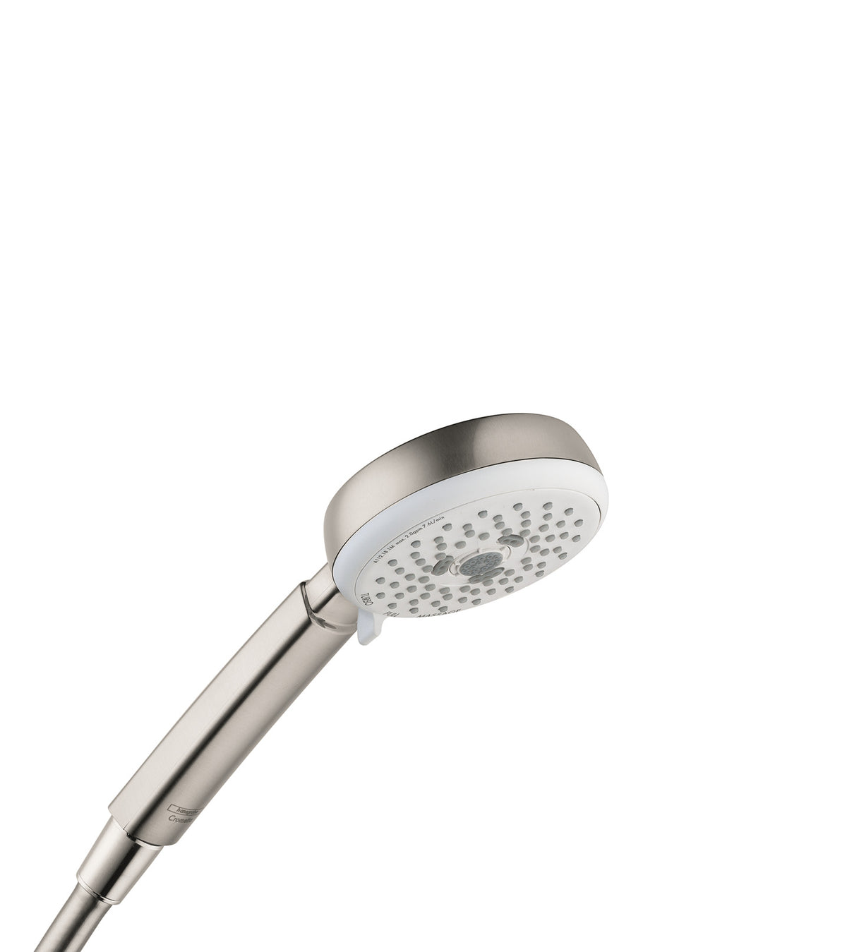 HANSGROHE 26826821 Crometta 100 Handshower 3-Jet, 2.0 GPM in Brushed Nickel