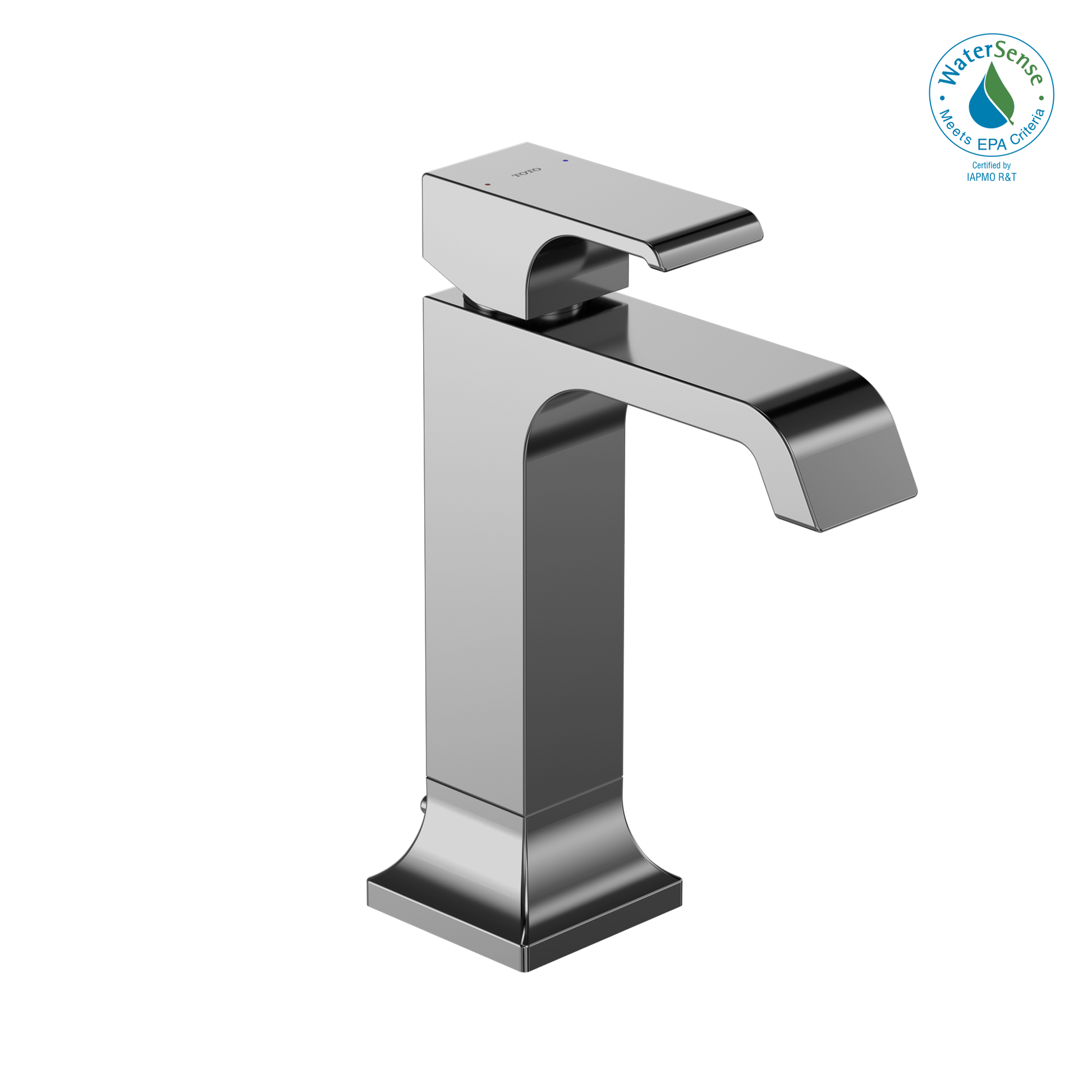 TOTO TLG08303U#CP GC 1.2 GPM Single Handle Semi-Vessel Bathroom Sink Faucet with COMFORT GLIDE Technology , Polished Chrome