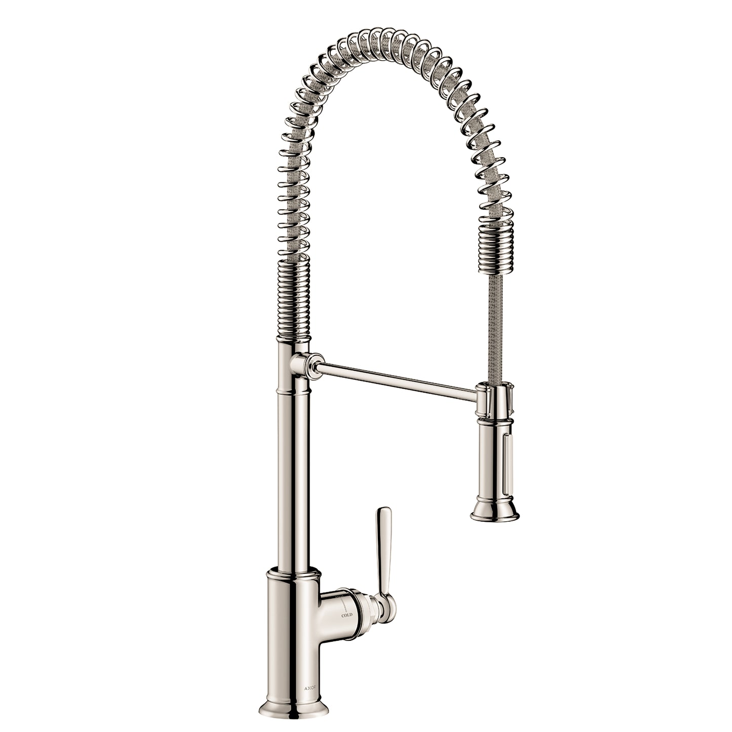 AXOR 16582831 Polished Nickel Montreux Classic Kitchen Faucet 1.75 GPM