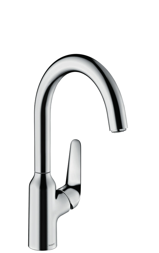 HANSGROHE 71802001 Chrome Focus N Modern Bar Faucet 1.75 GPM