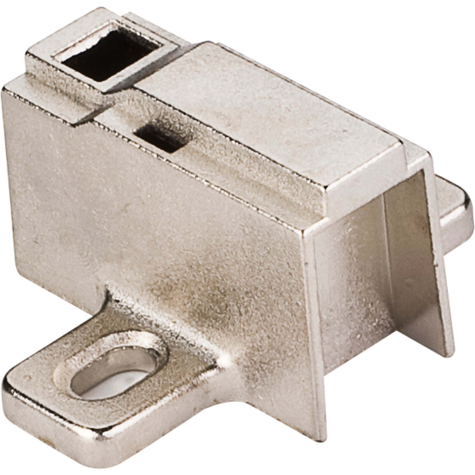 HARDWARE RESOURCES 400.0P18.05 Heavy Duty 18 mm Non-Cam Adjustable Zinc Die Cast Plate for 500 Series Euro Hinges