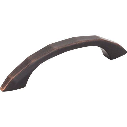ELEMENTS 423-3DBAC 3" Center-to-Center Brushed Oil Rubbed Bronze Arched Geometric Drake Cabinet Pull