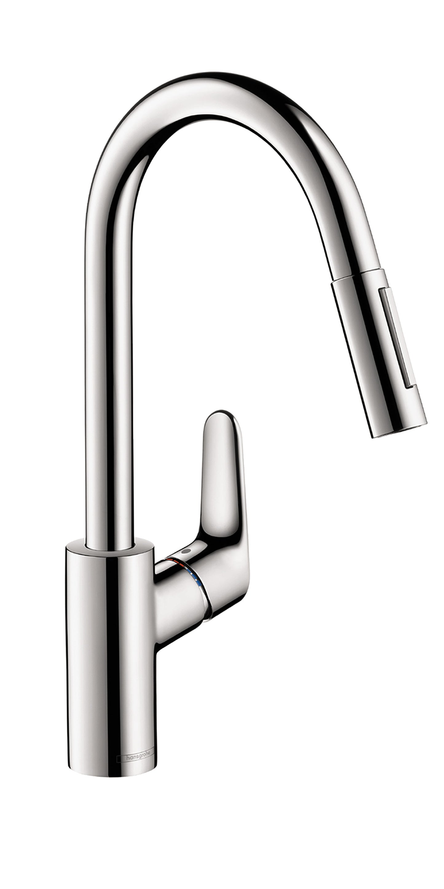 HANSGROHE 04505000 Chrome Focus Modern Kitchen Faucet 1.75 GPM