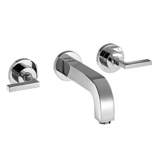 AXOR 39147001 Chrome Citterio Modern Wall Mounted Bathroom Faucet 1.2 GPM
