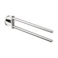 HANSGROHE 40512000 Logis Dual Towel Bar - Chrome