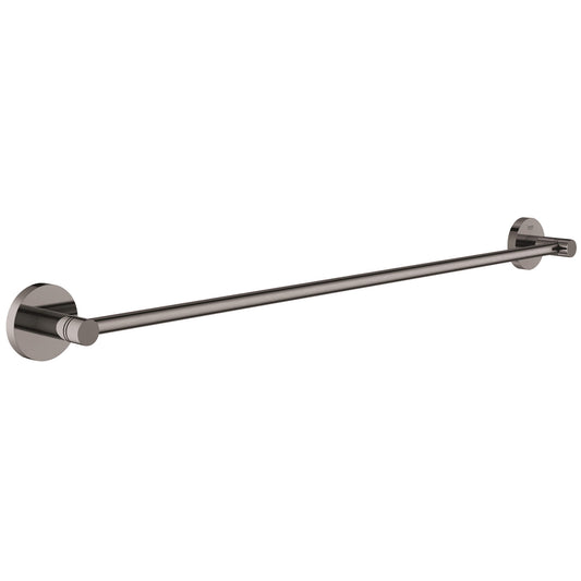 GROHE 40366A01 Essentials Hard Graphite 24" Towel Bar