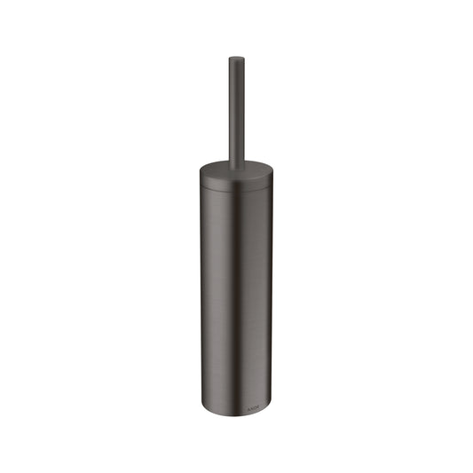 AXOR 42855340 Brushed Black Chrome Universal Circular Modern Toilet Brush