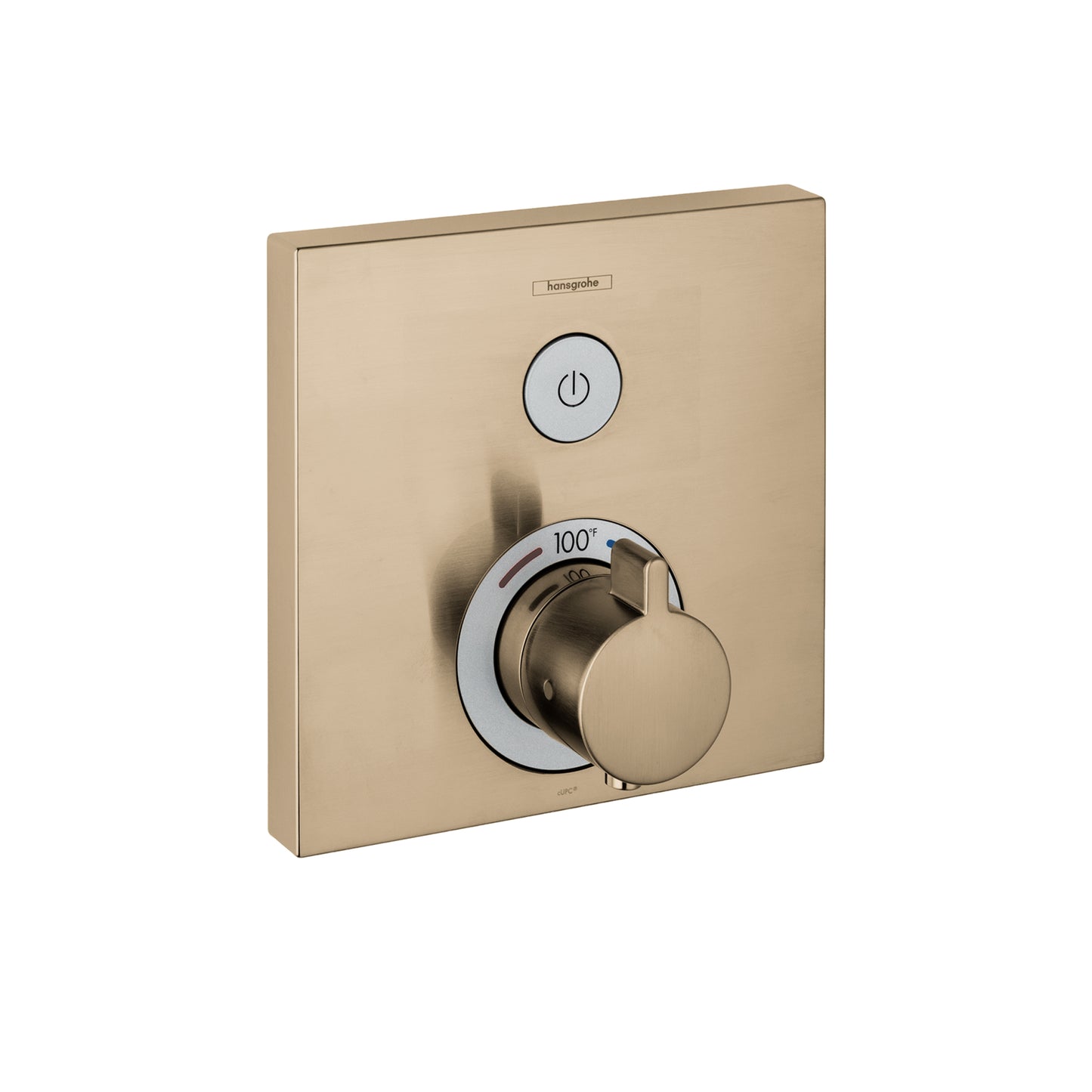 HANSGROHE 15762141 Brushed Bronze ShowerSelect Modern Thermostatic Trim