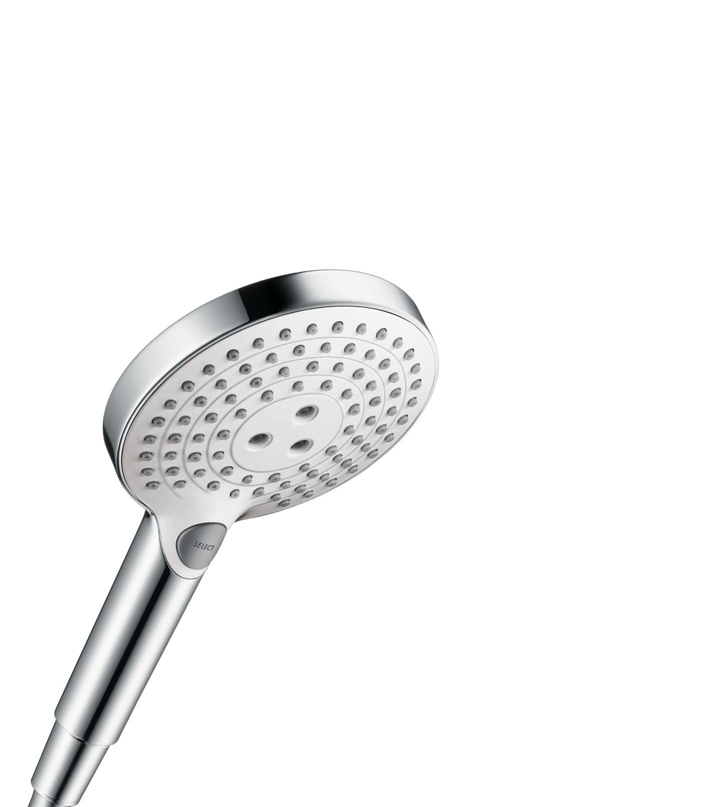HANSGROHE 26531401 White/Chrome Raindance Select S Modern Handshower 2.5 GPM