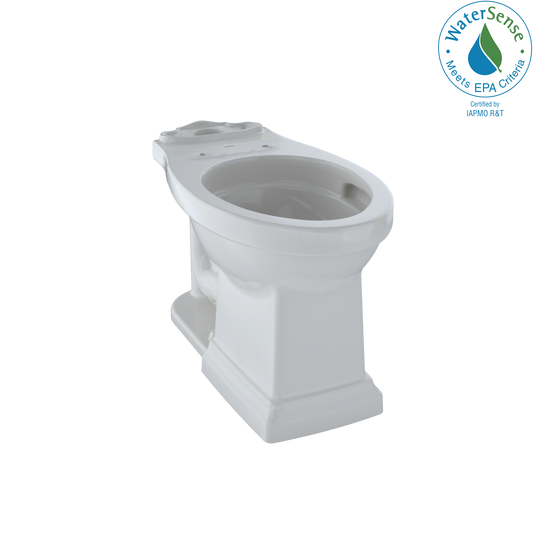 TOTO C404CUFG#11 Promenade II Universal Height Toilet Bowl with CEFIONTECT , Colonial White